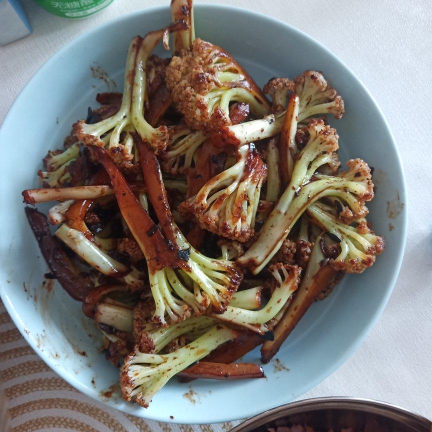 老公超级下饭的干锅花菜