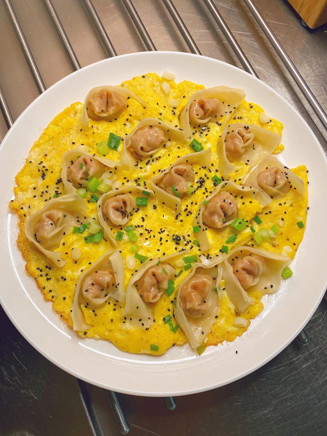 馄饨抱蛋的做法