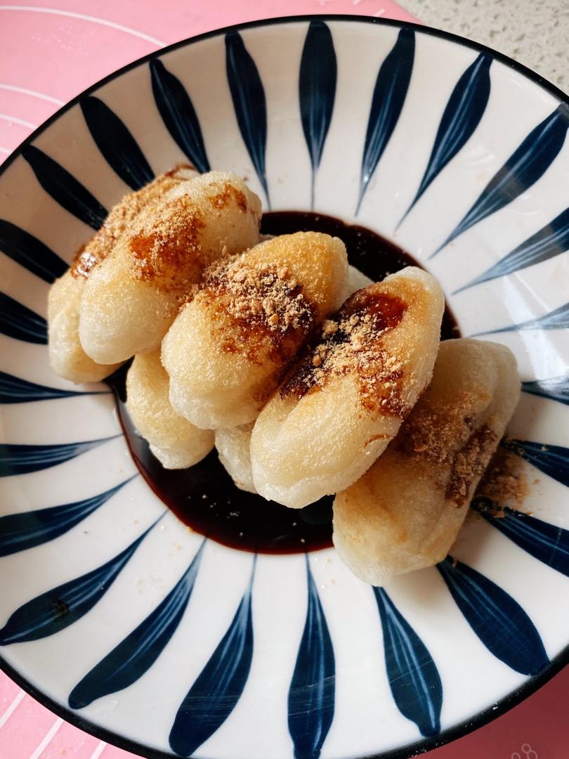 超好吃的红糖糍粑