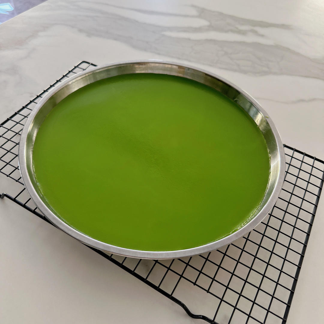 越式斑斓绿豆九层糕（含简易配方和新鲜斑斓汁配方）