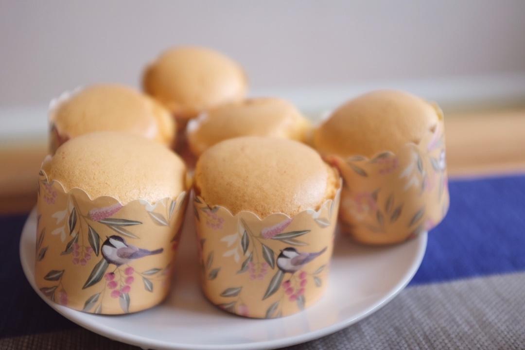 纸杯蛋糕 8寸戚风蛋糕的量