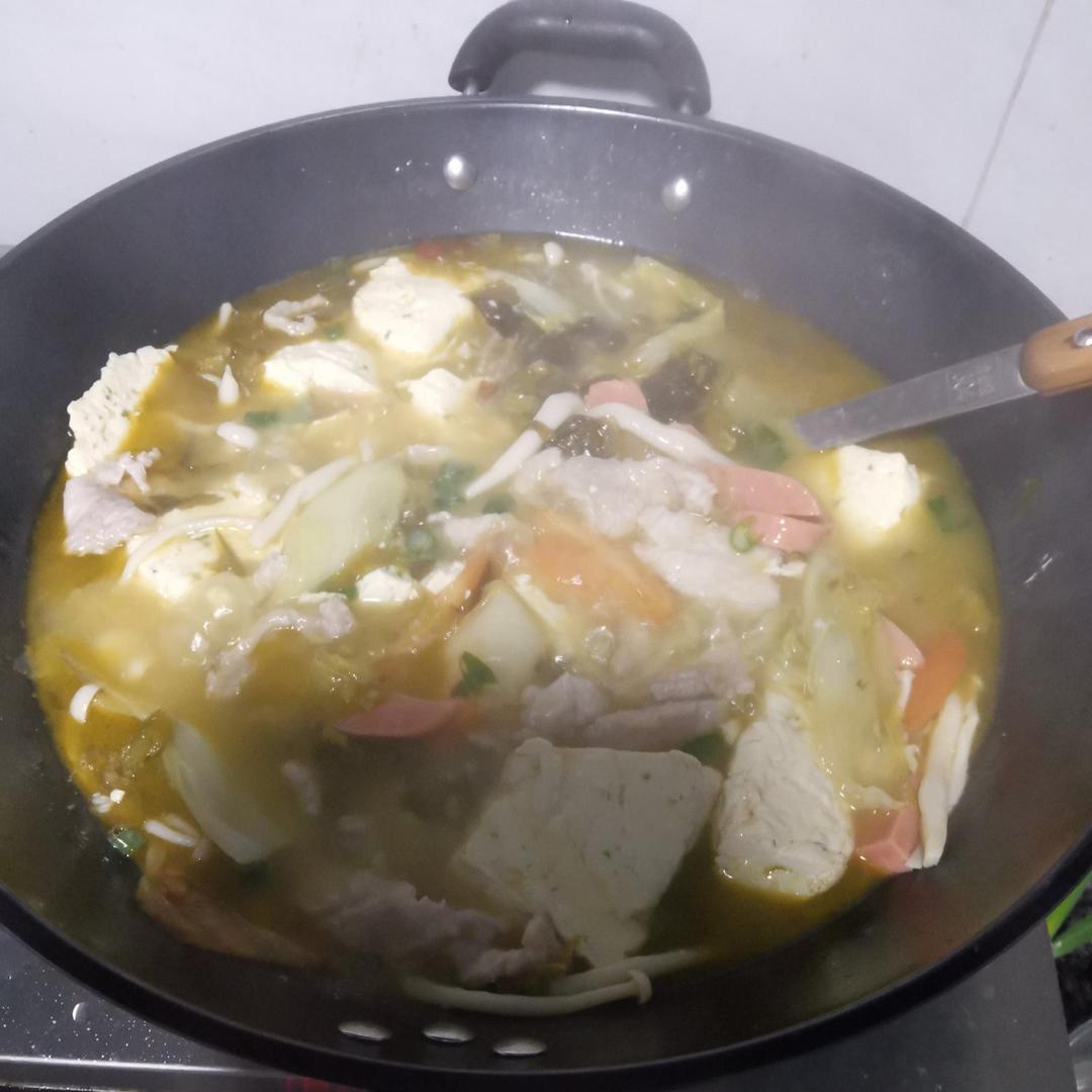 美味到爆的四川荤豆花儿