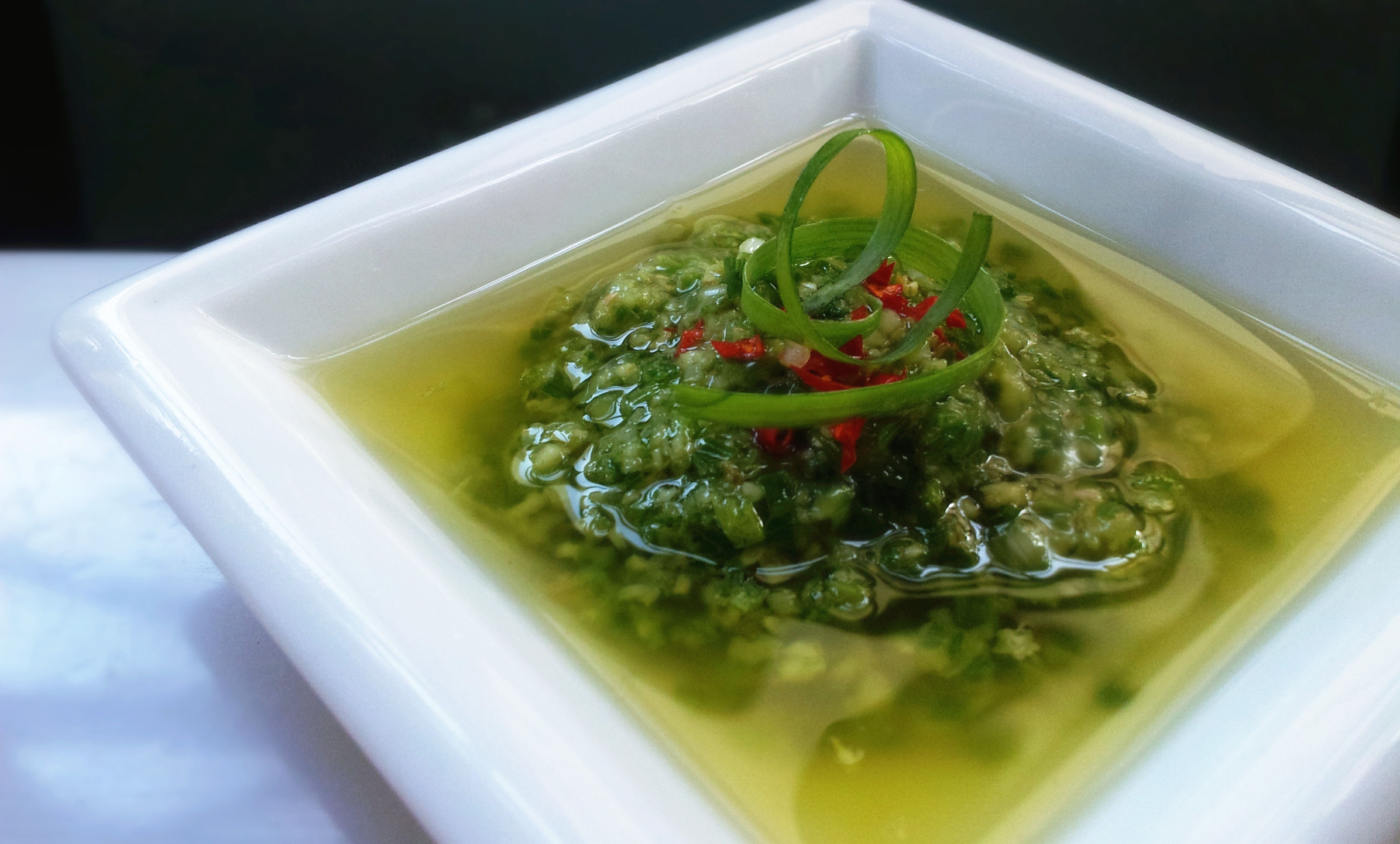 简单风の油浸姜葱茸