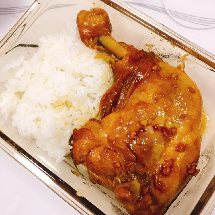 电饭锅烤鸡腿