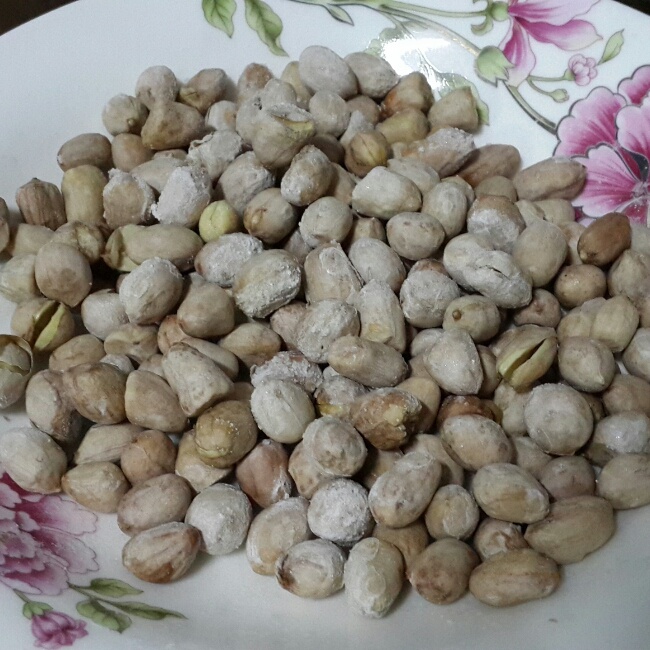 盐焗花生微波炉版本