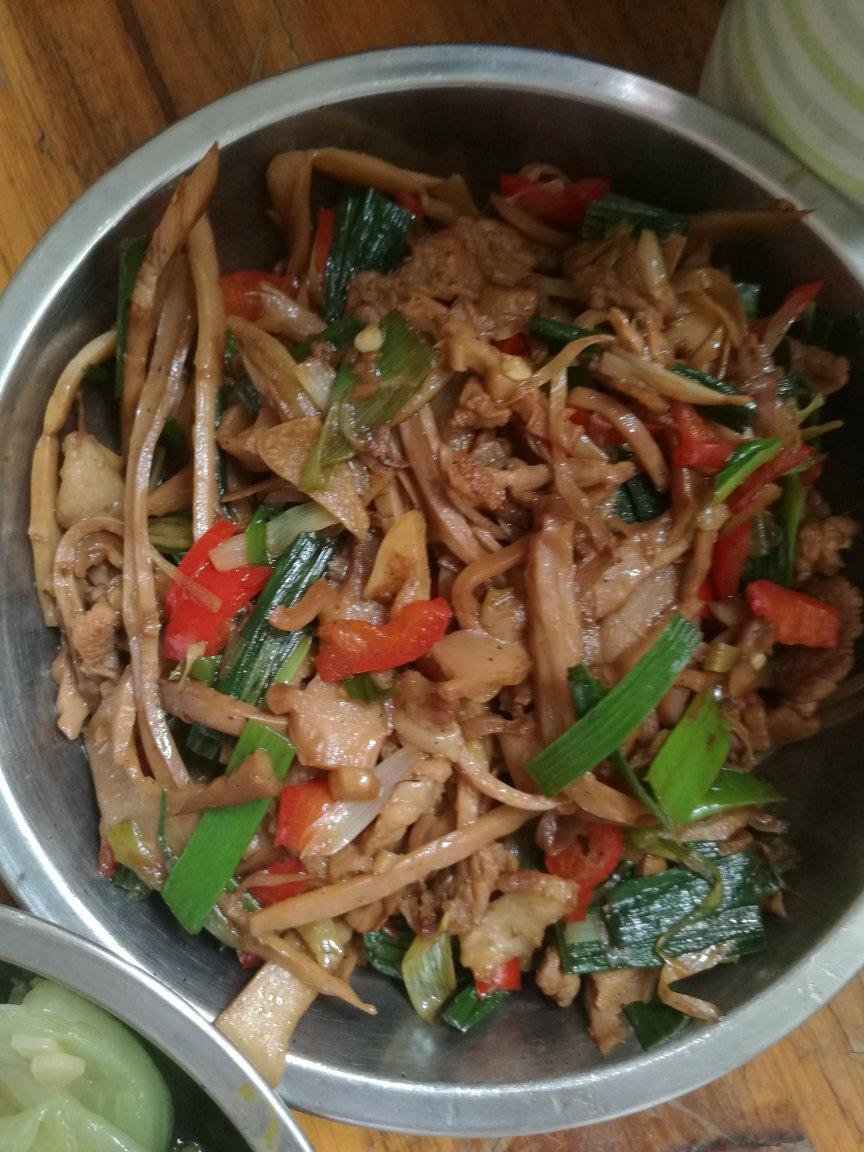 笋干炒肉