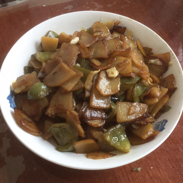 家常炒土豆片