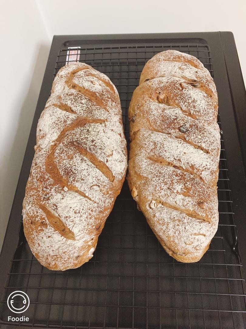 红枣核桃软欧包