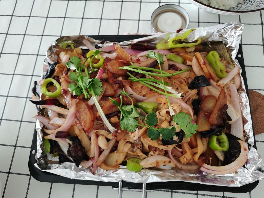 烤箱烤鱼