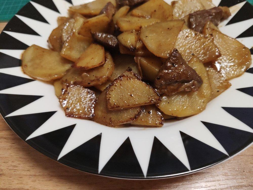 土豆片炒肉