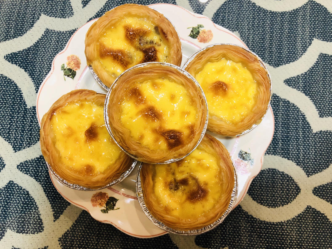 超嫩滑的葡式蛋挞(全蛋版)新手友好『秒杀KFC』