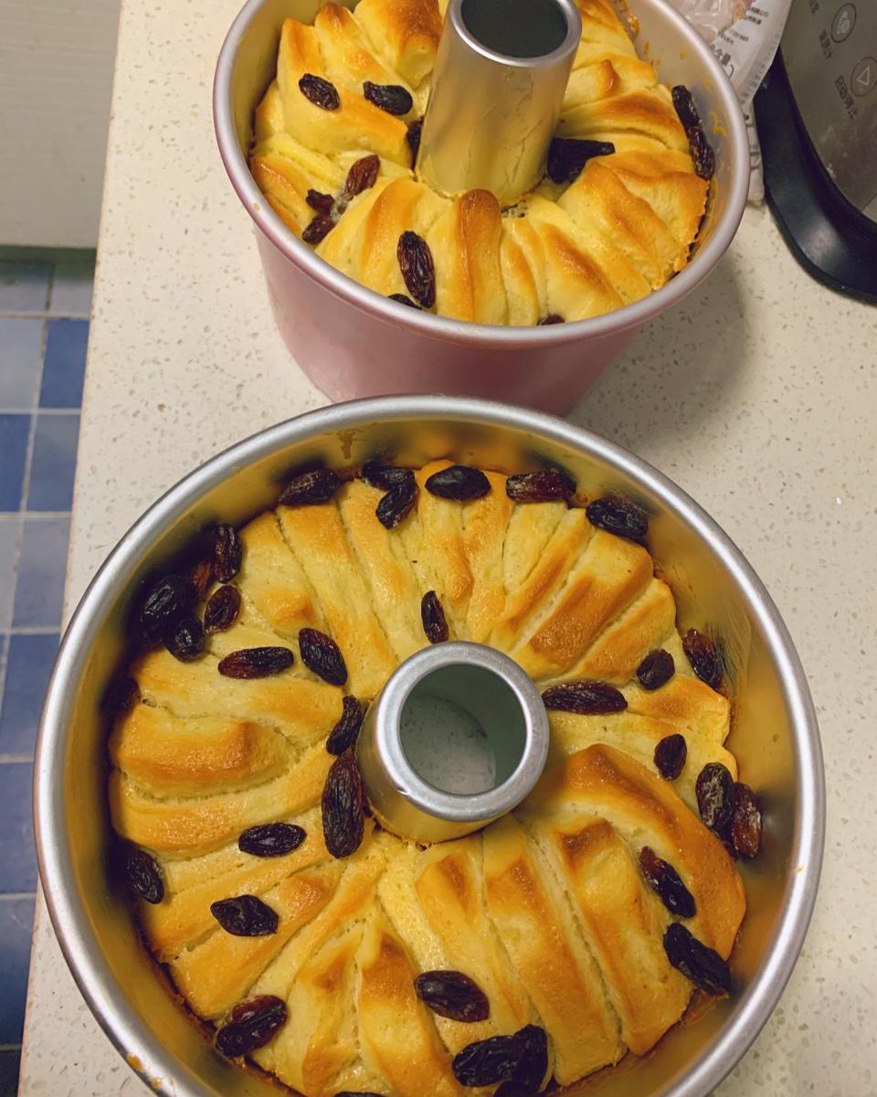 日式香浓炼乳面包