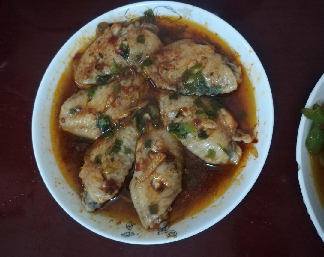 豆瓣酱蒸鸡翅