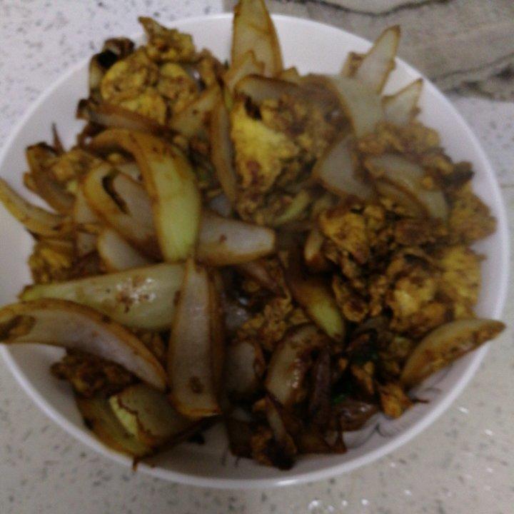 洋葱炒蛋