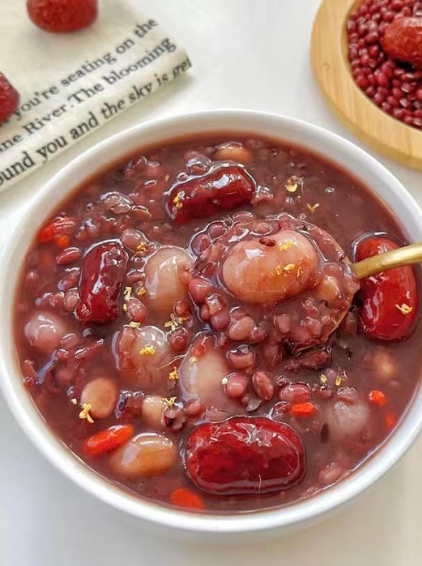 桂圆红豆红枣粥～养生粥