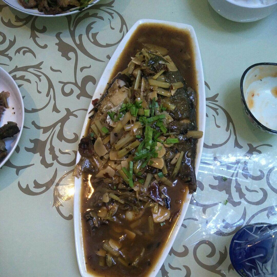 红烧金鲳鱼