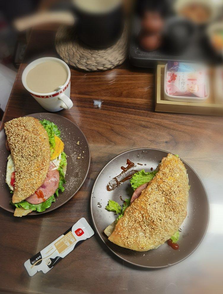 飞饼皮复刻KFC法风烧饼