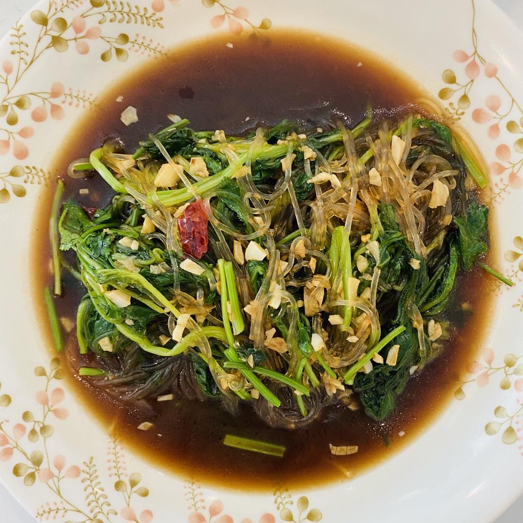 万能凉拌菜料汁（凉拌菠菜粉丝）