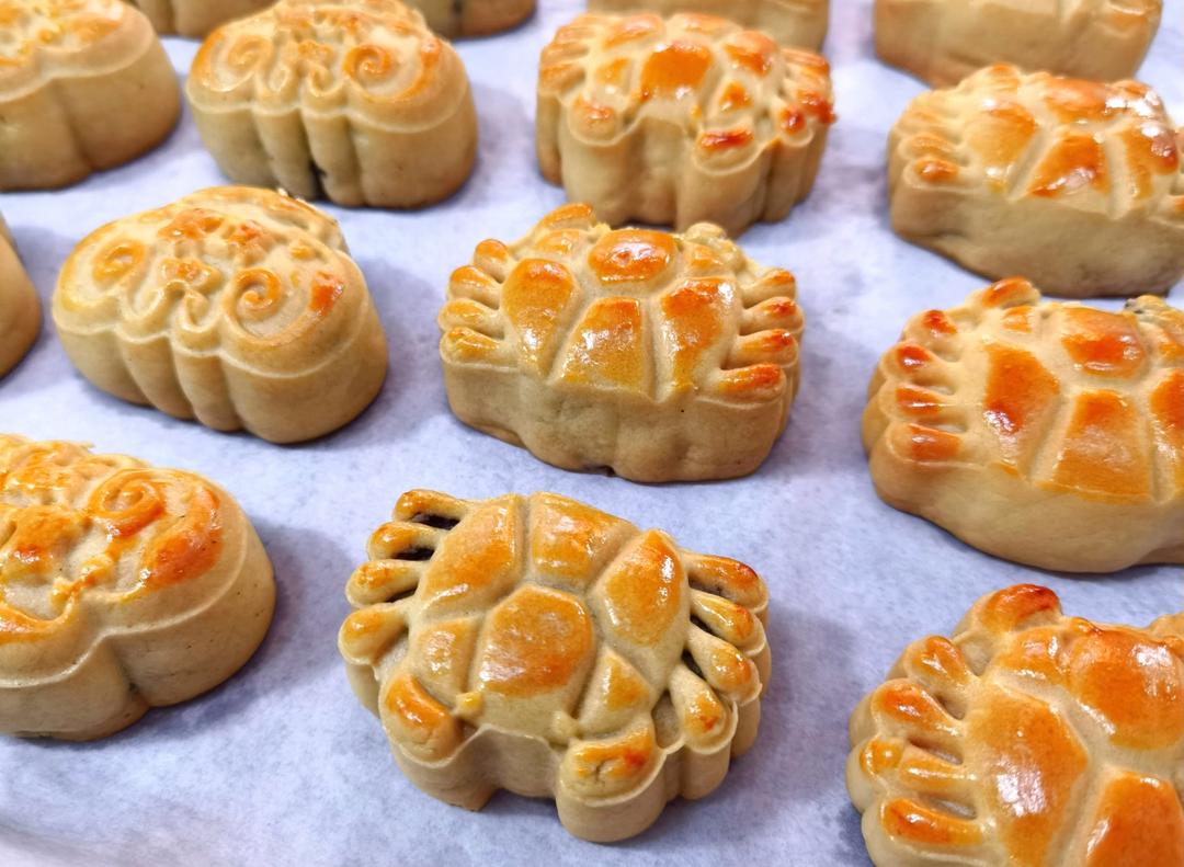 两口味～无蔗糖低脂广式月饼