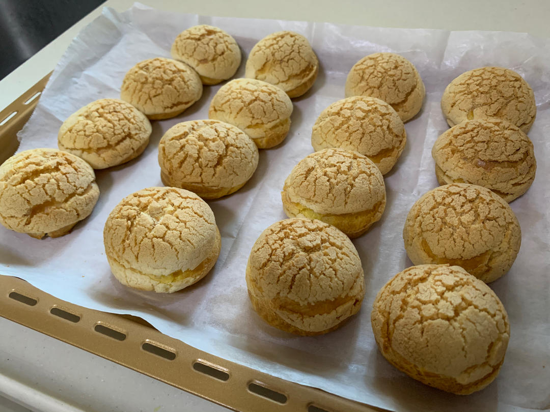 十分美味的酥皮泡芙