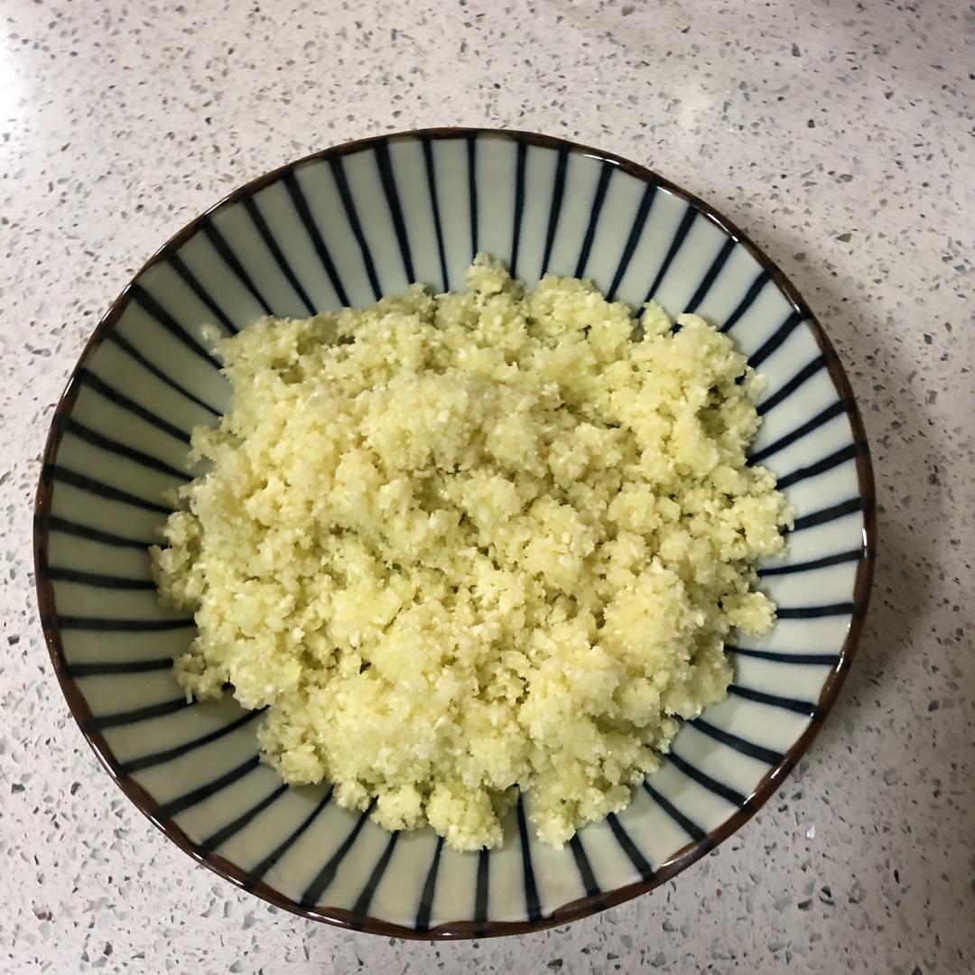 【健康三餐】菜花米“米饭”（Cauliflower rice）基础版