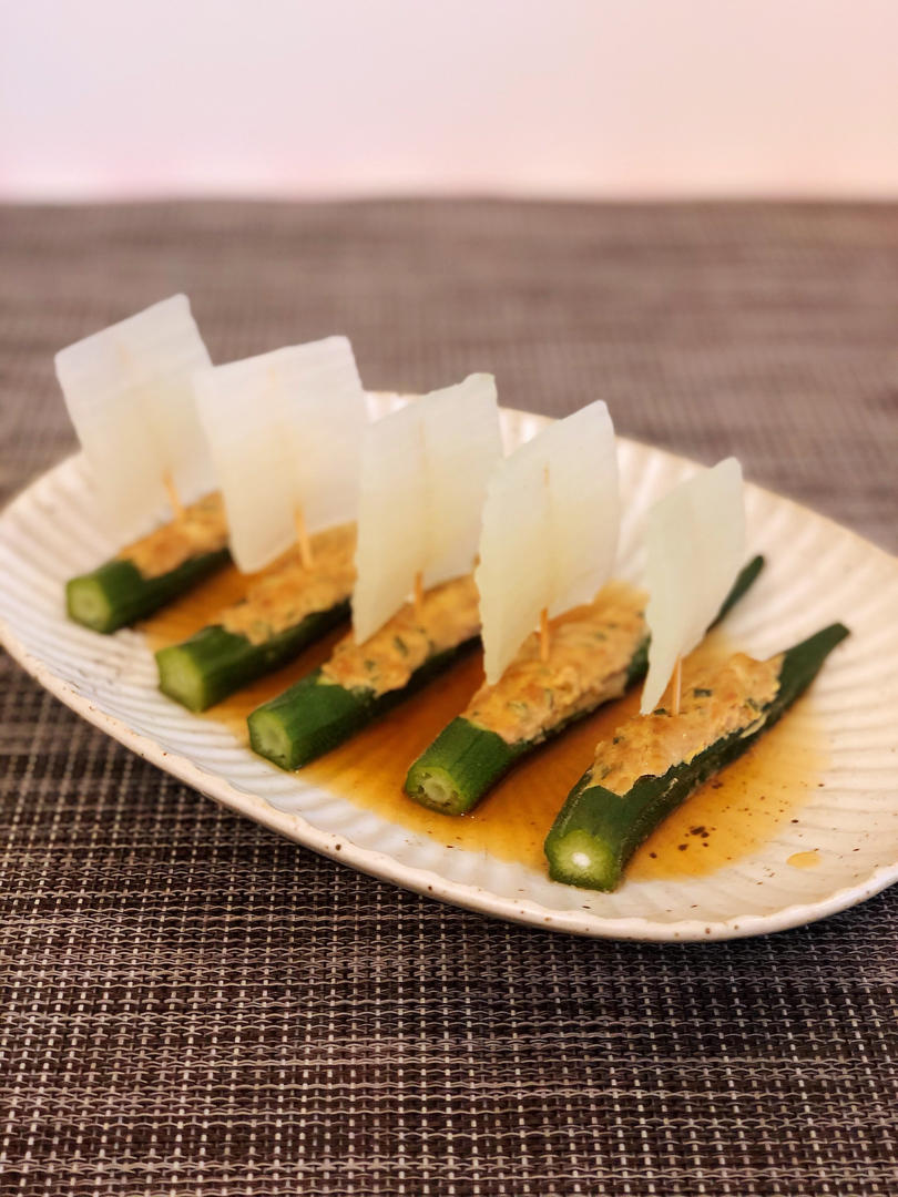 【秋葵酿肉】之扬帆远航、一帆风顺