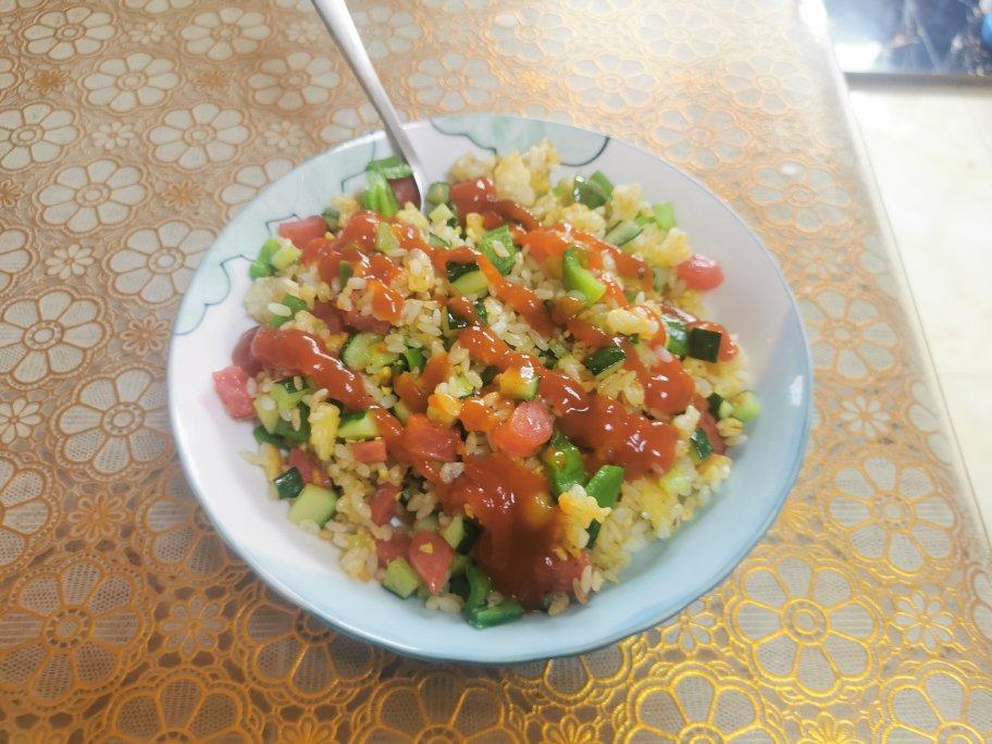 低油·不颠锅｜卡卡爸·教小白｜颗粒分明·基础炒饭