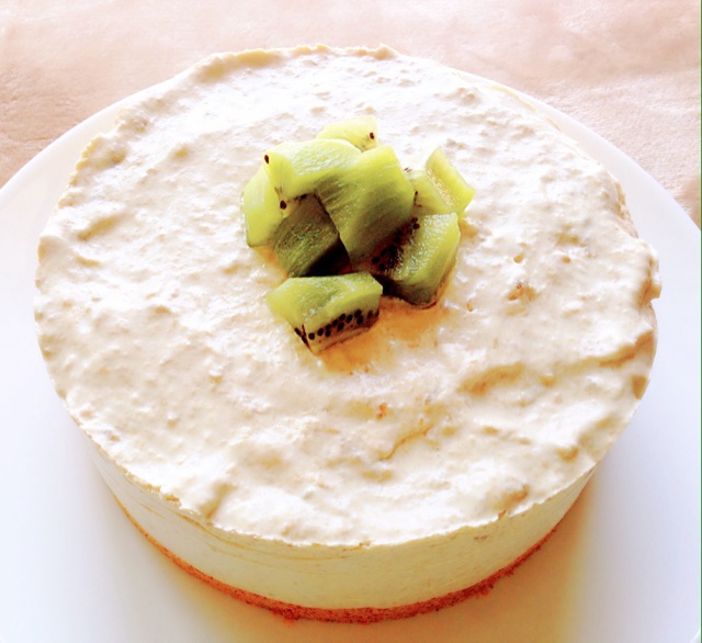 料超足的芒果慕斯蛋糕