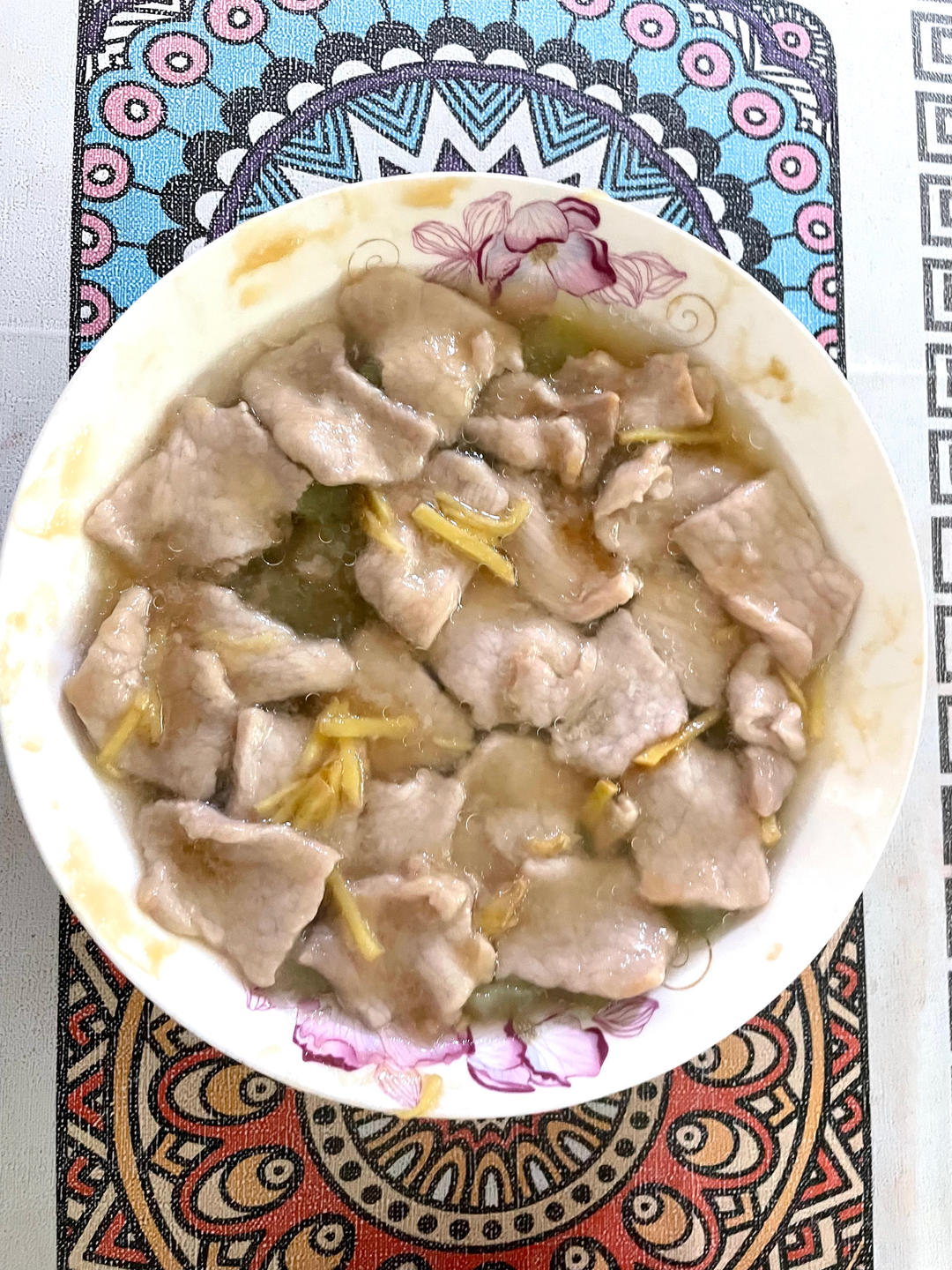 夏日清爽不油腻—丝瓜蒸肉片