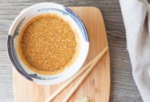 自用快手丨日式芝麻沙拉酱的做法 步骤3