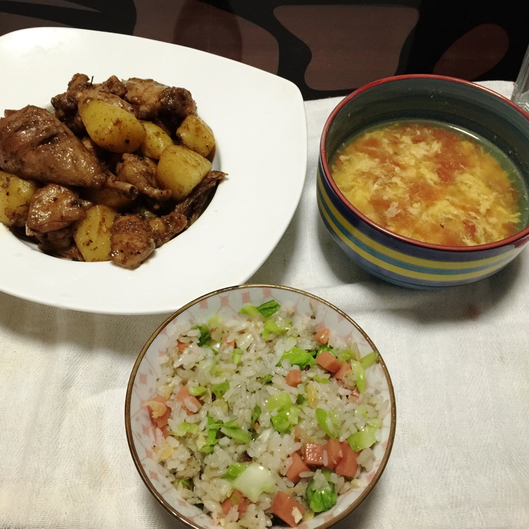 土豆烧鸡