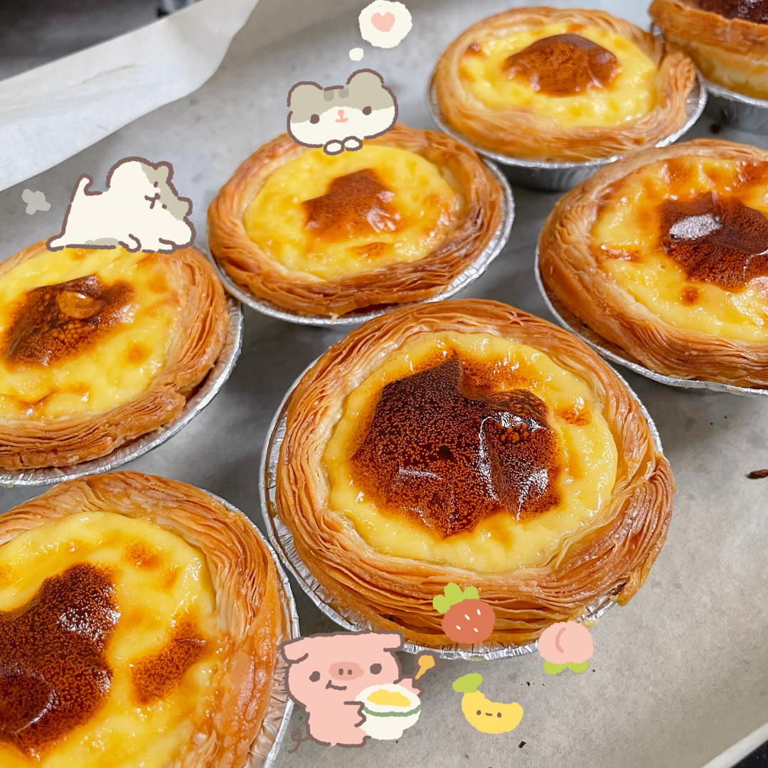 超嫩滑的葡式蛋挞(全蛋版)新手友好『秒杀KFC』