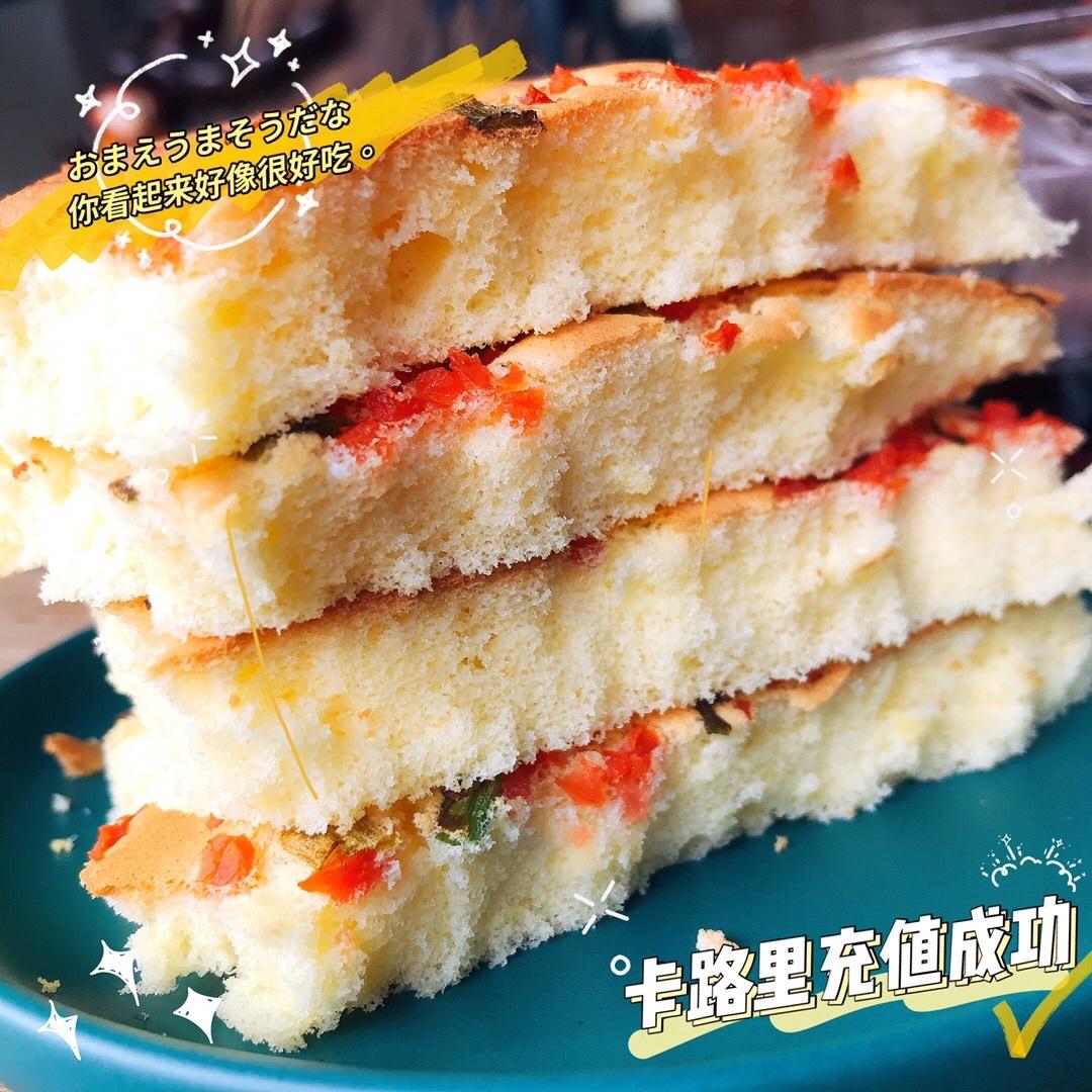 香葱肉松蛋糕卷