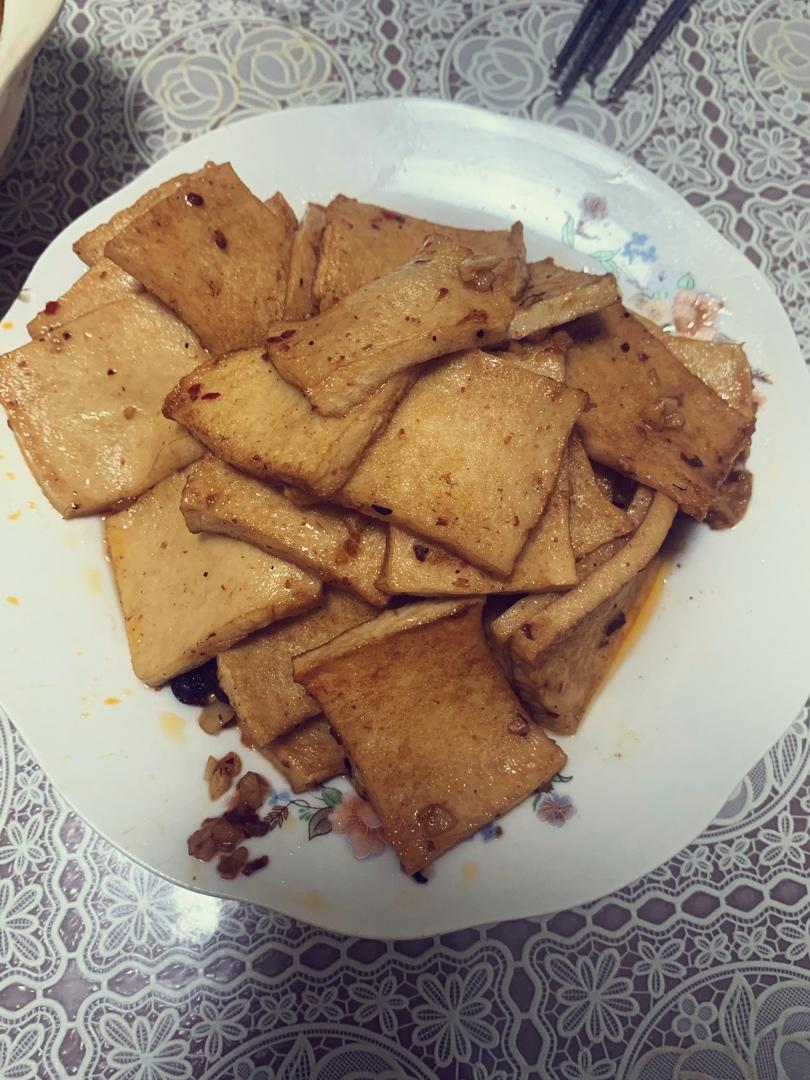 浓汁千页豆腐