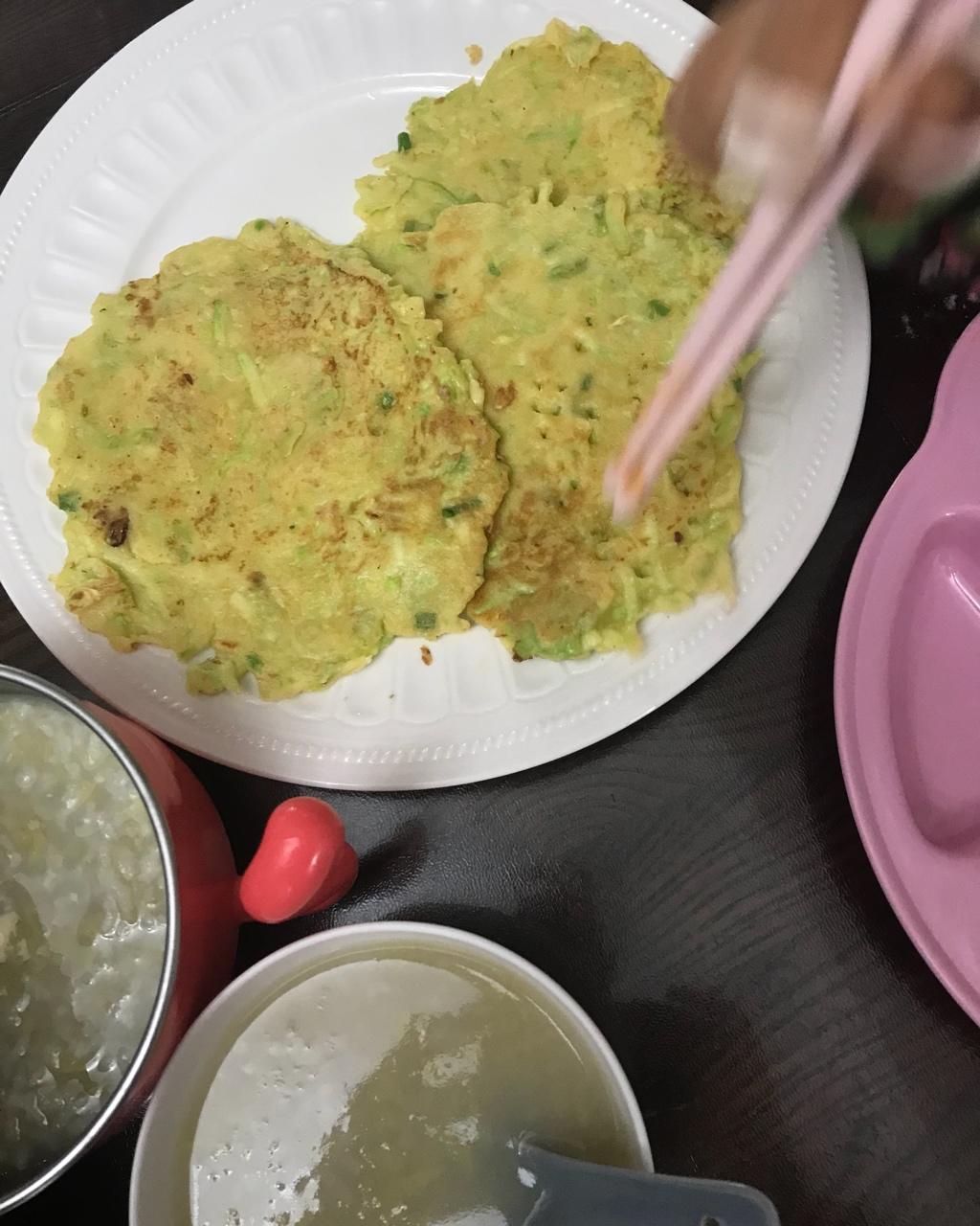 堂妈的西葫芦鸡蛋饼