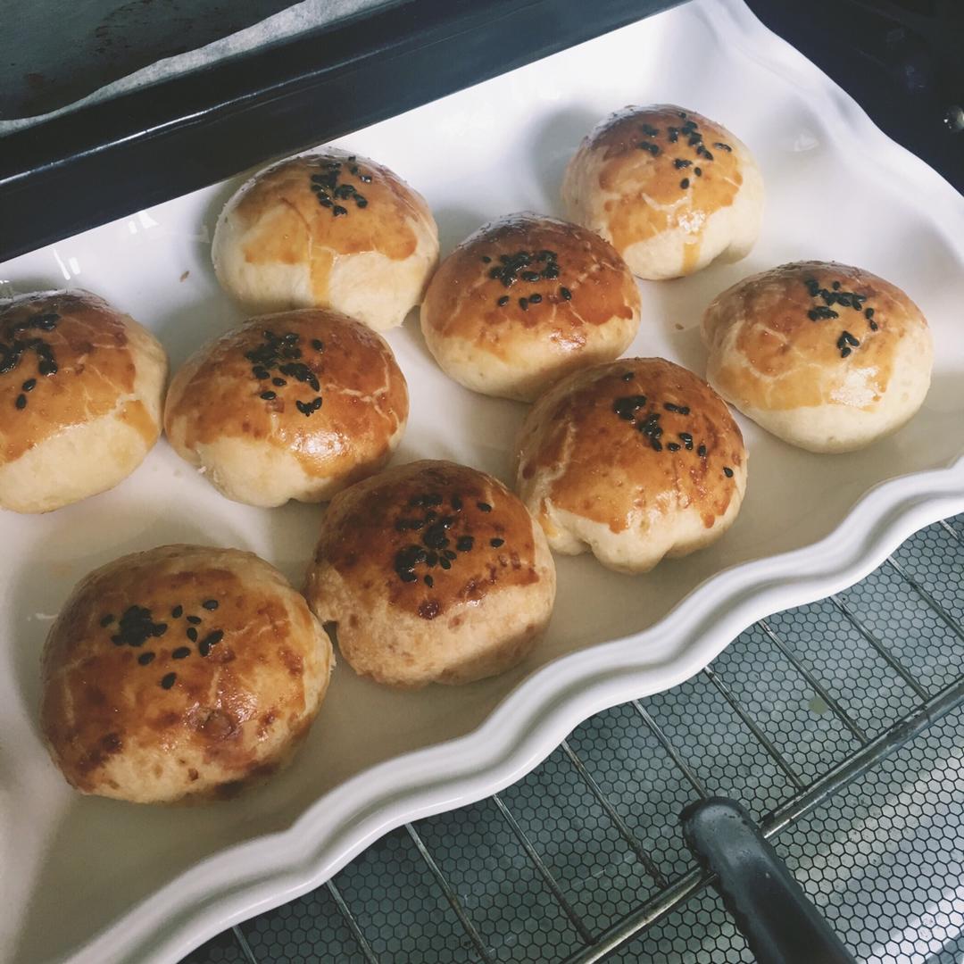 葱香榨菜鲜肉月饼（植物油版）