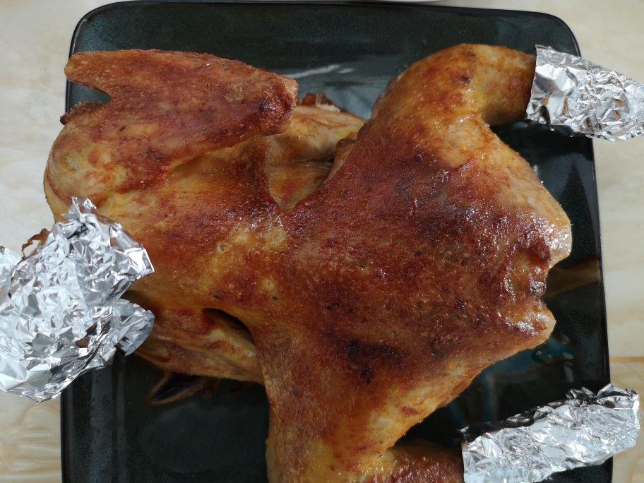 超简单的脆皮烤鸡
