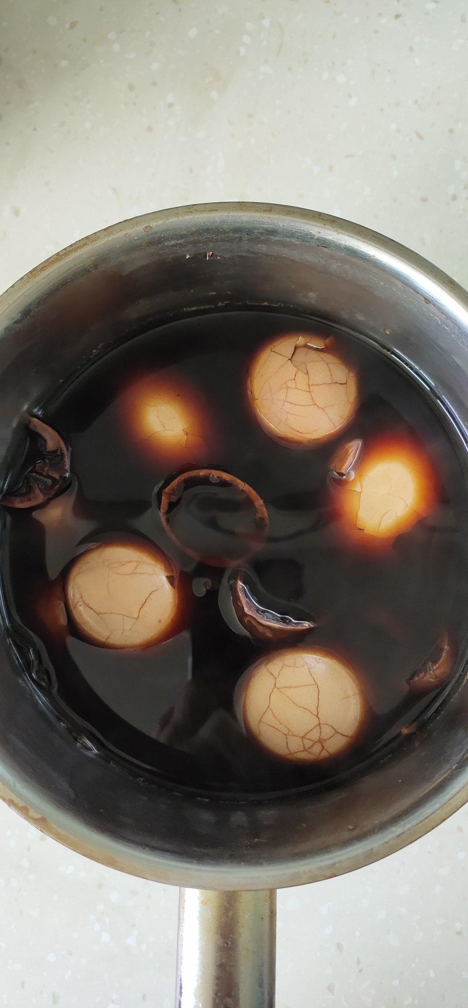 核桃壳煮鸡蛋
