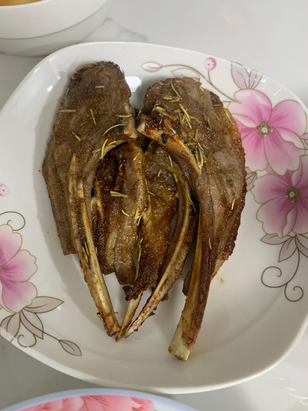 空气炸锅版烤羊排