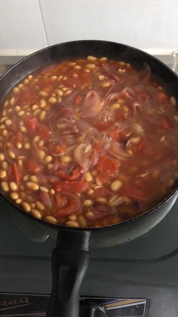 传统英式茄汁黄豆—英式早餐Baked beans