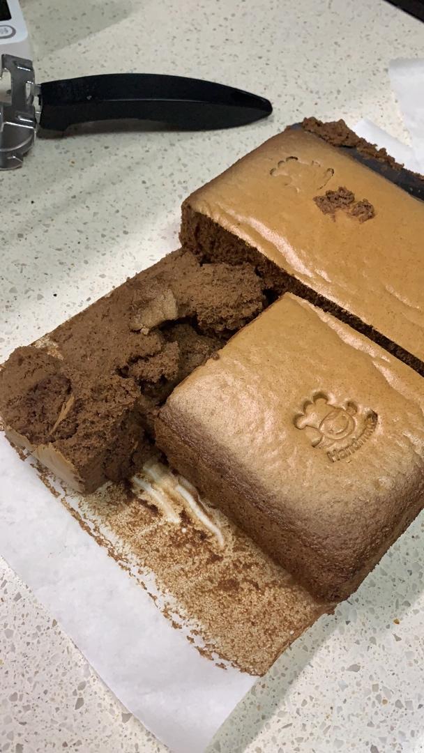 超细腻❗️巧克力可可古早蛋糕