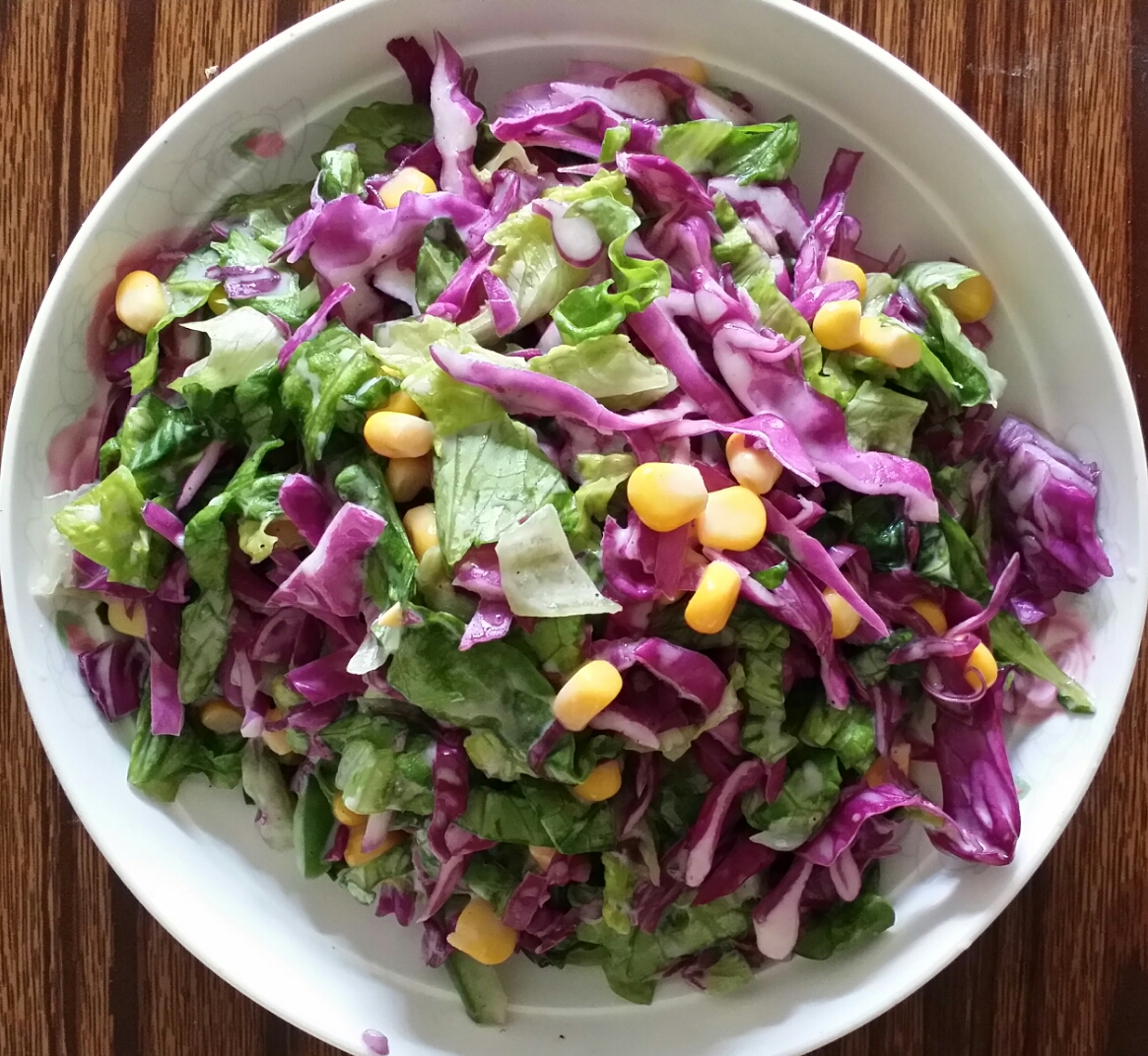 幻海悠歌做的甘蓝沙拉