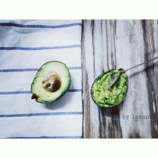 白糖拌牛油果（牛油果冰淇淋）