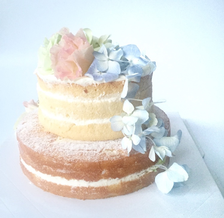 鲜花裸蛋糕