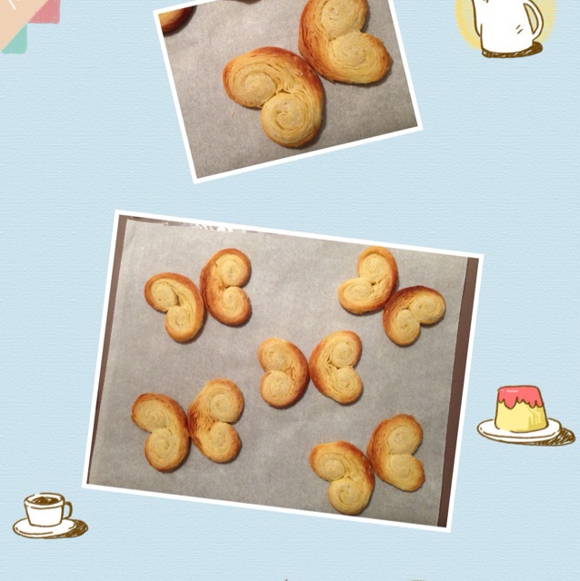 帮你练习做酥皮-★蝴蝶酥★