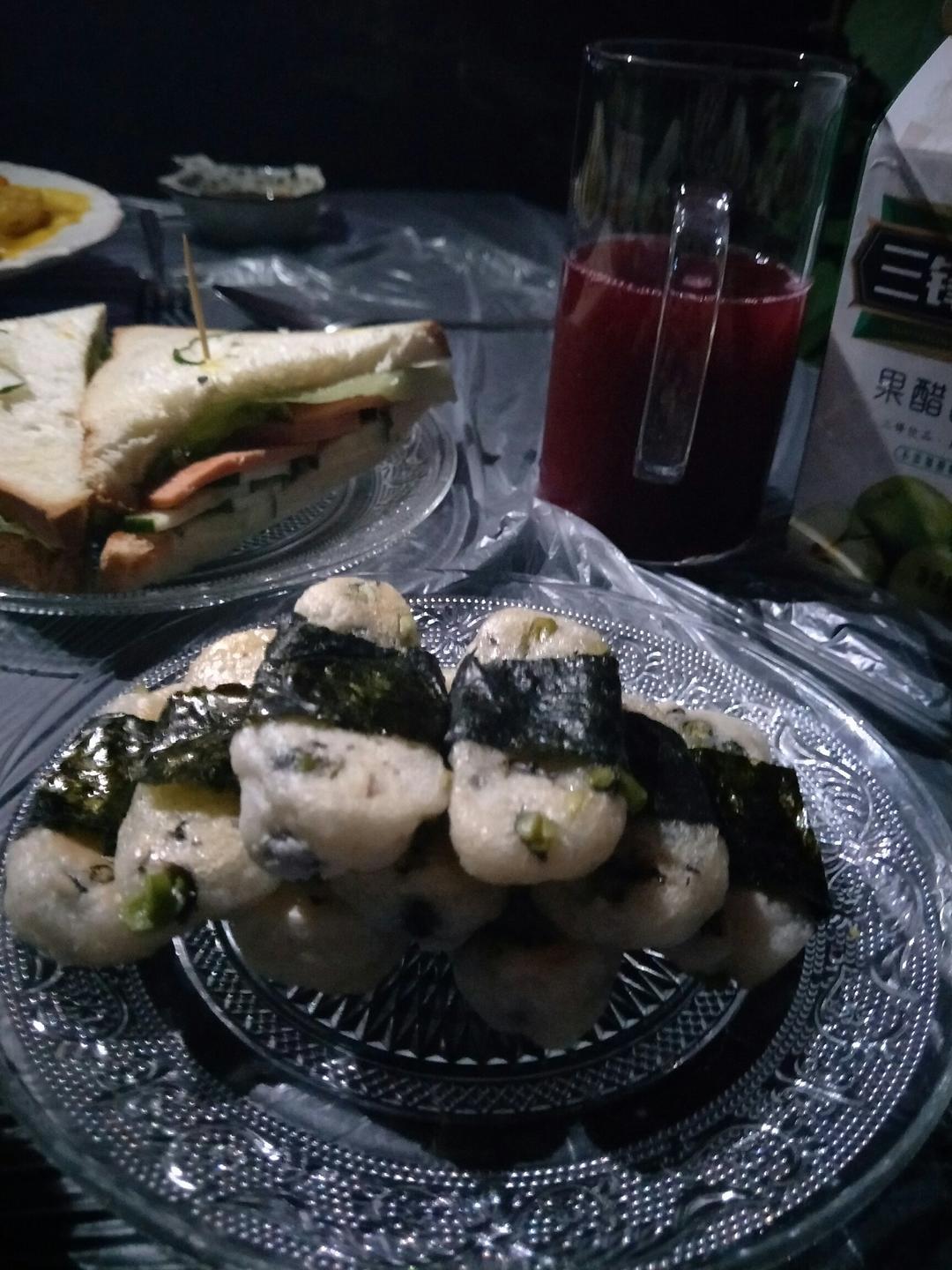 日式黑豆年糕（适合配酱油吃）