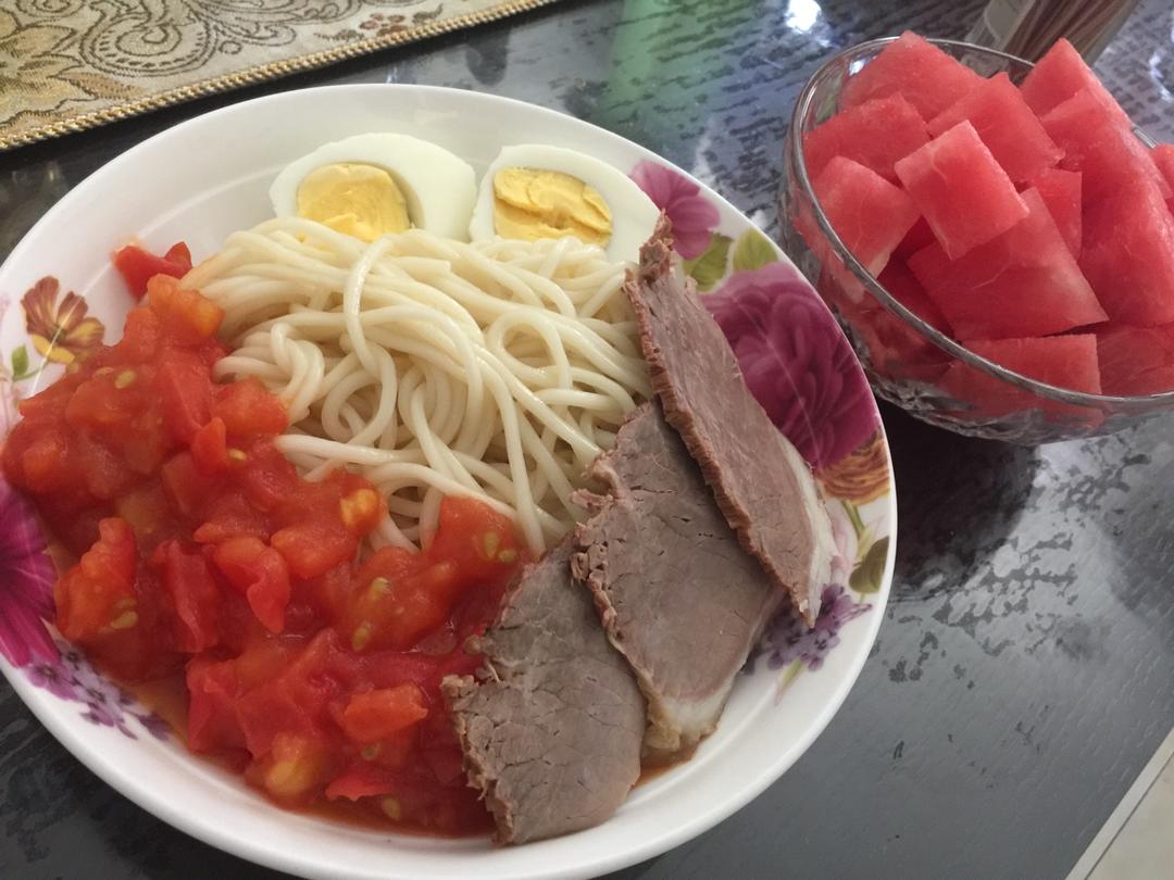 西红柿鸡蛋面