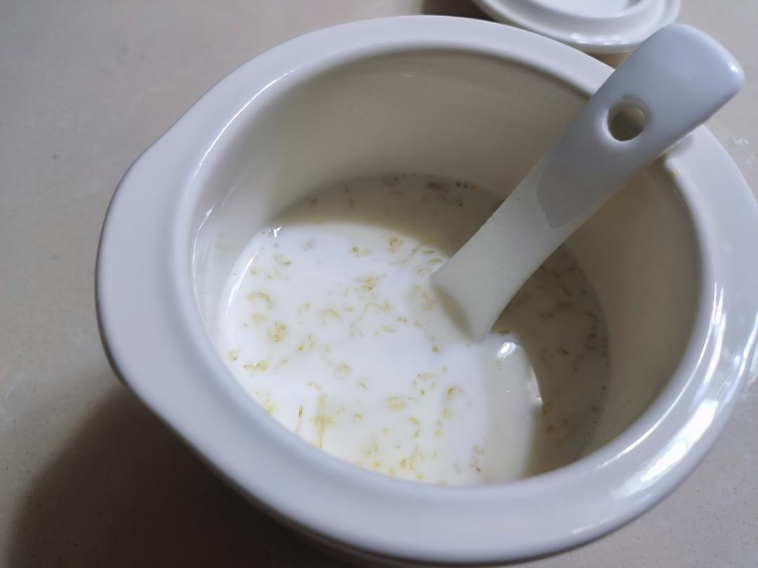 木瓜牛奶炖燕窝