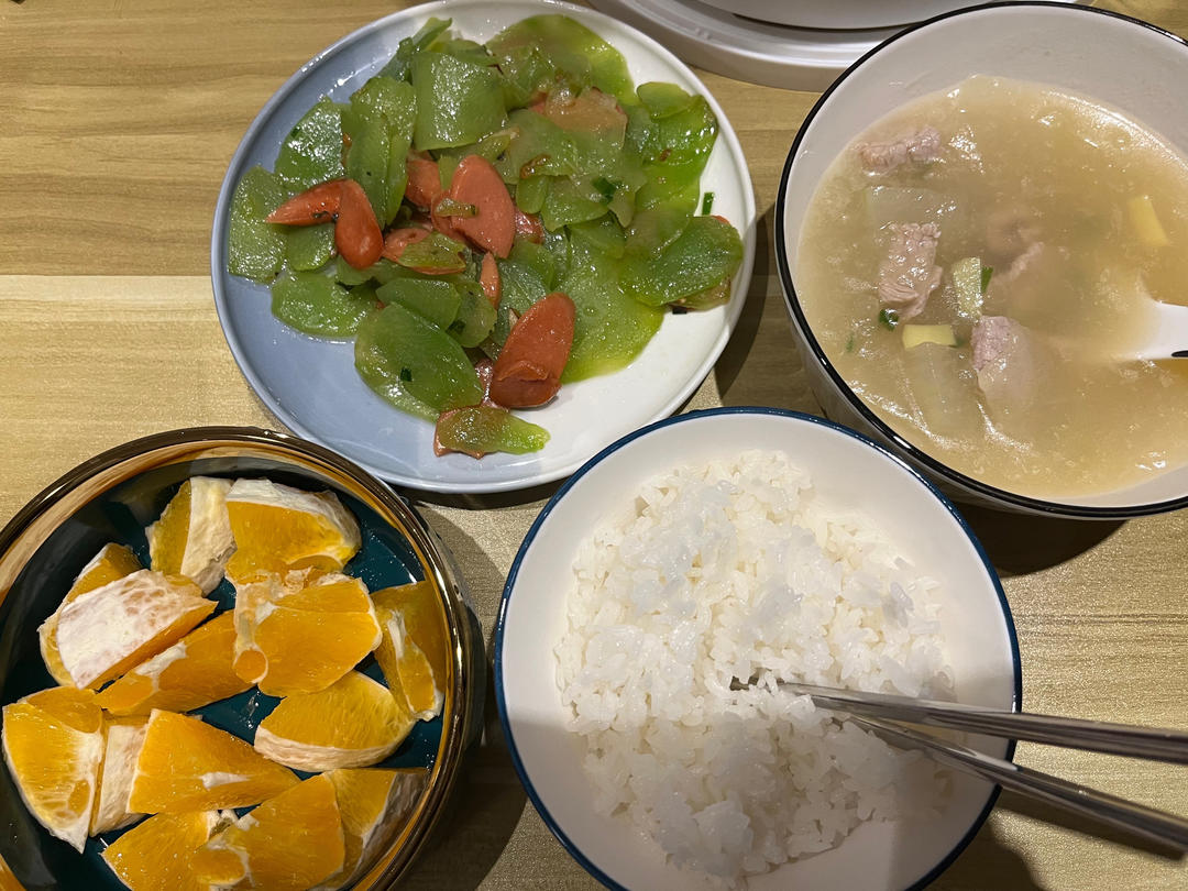 冬瓜肉片汤（家常）