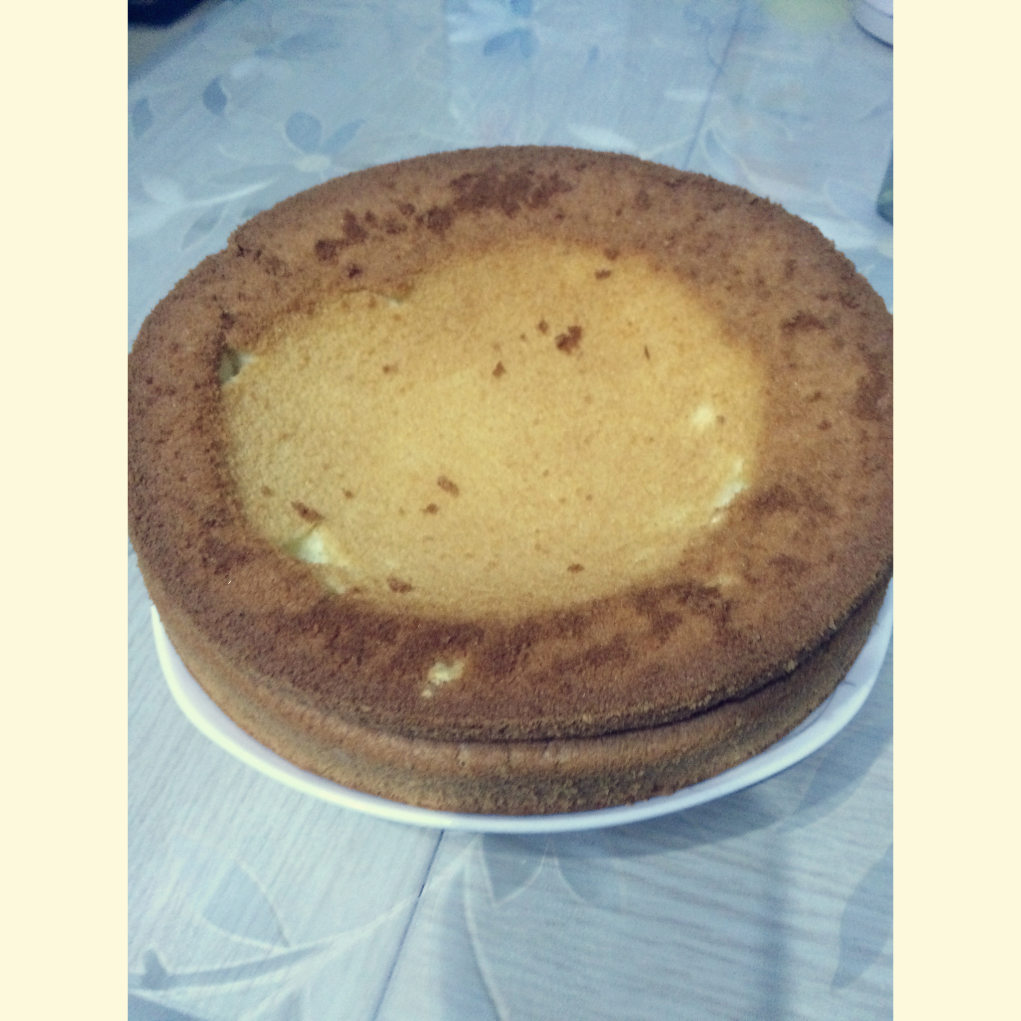 超详细8寸戚风蛋糕